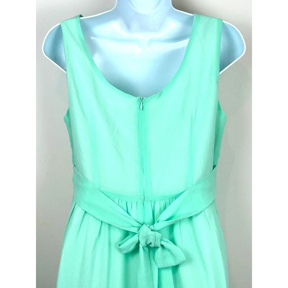 Happy Rose Mint Green Maxi Mock Wrap Party Dress NEW Size 18